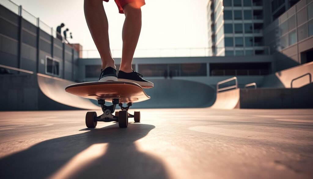 Skateboard Balance Training