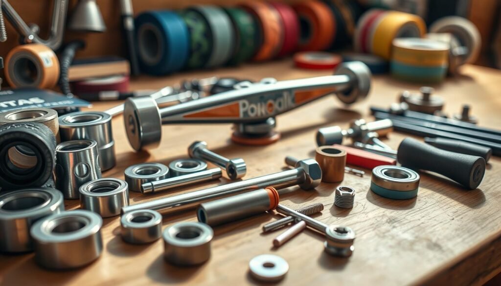 Skateboard Maintenance Components