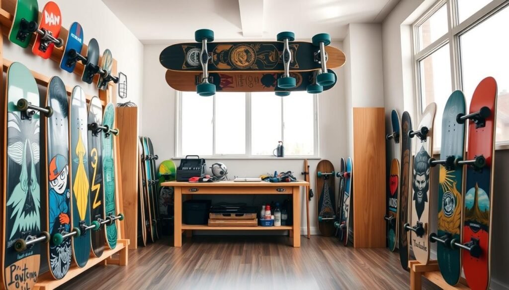 Skateboard Storage and Maintenance