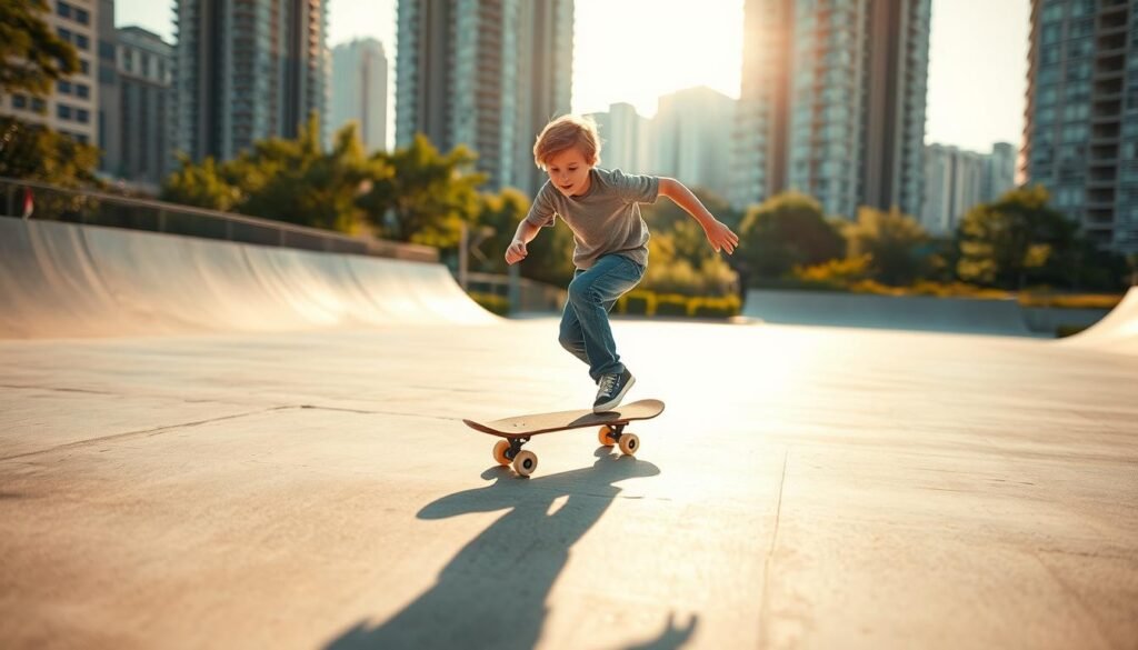 Skateboarding Confidence Building