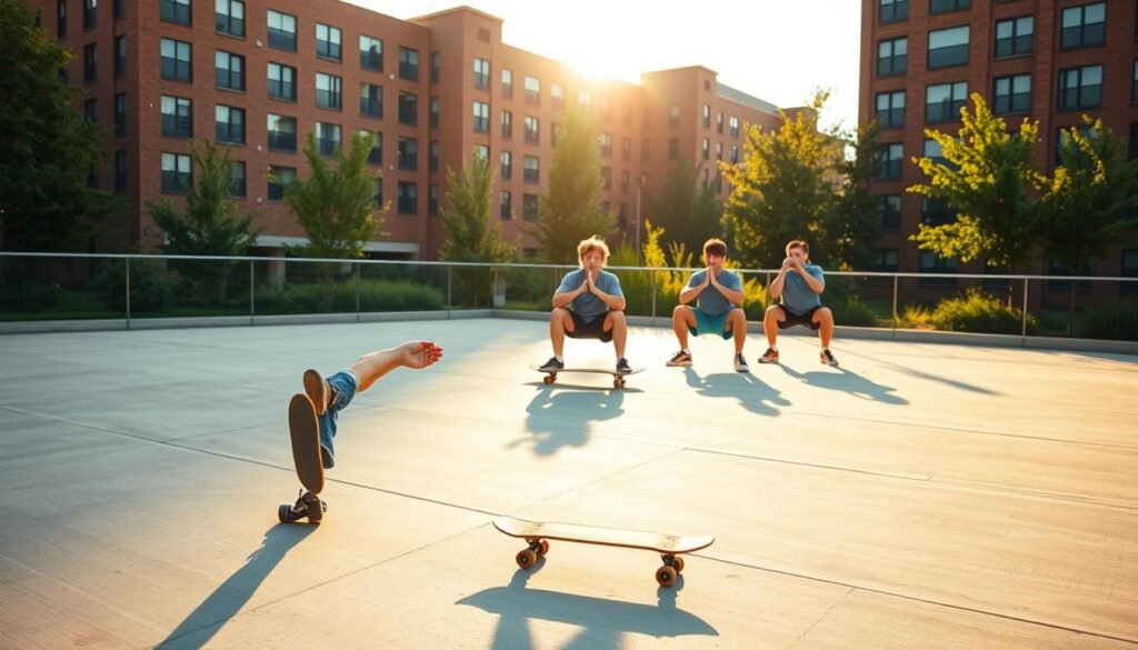 Skateboarding Fitness Routine