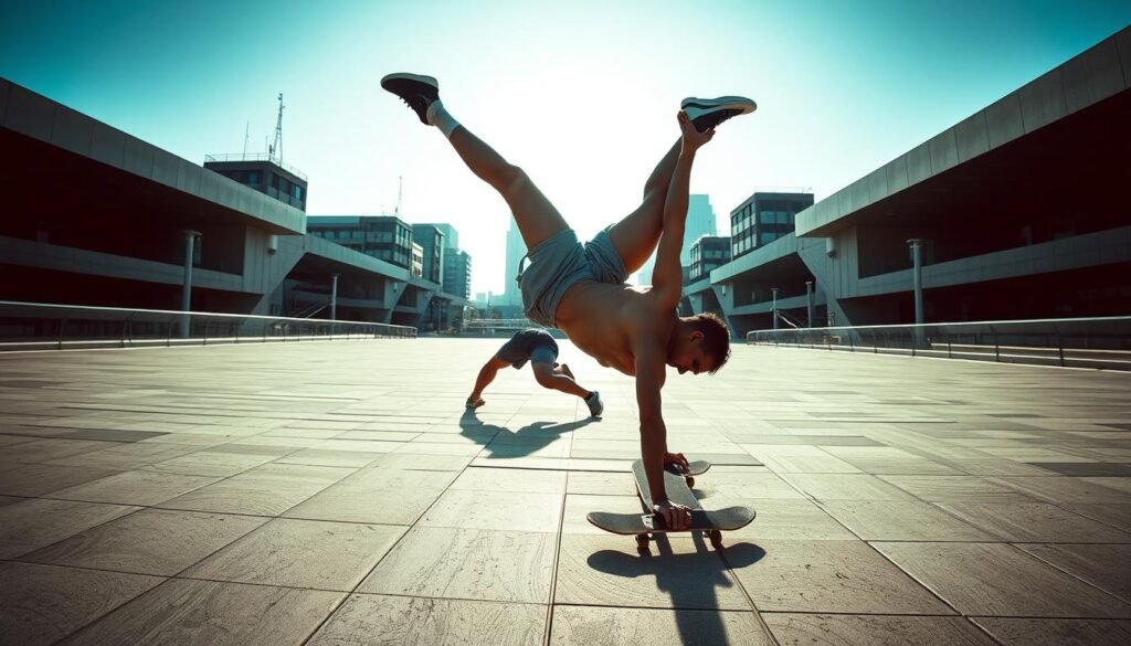 Skateboarding Fitness Training