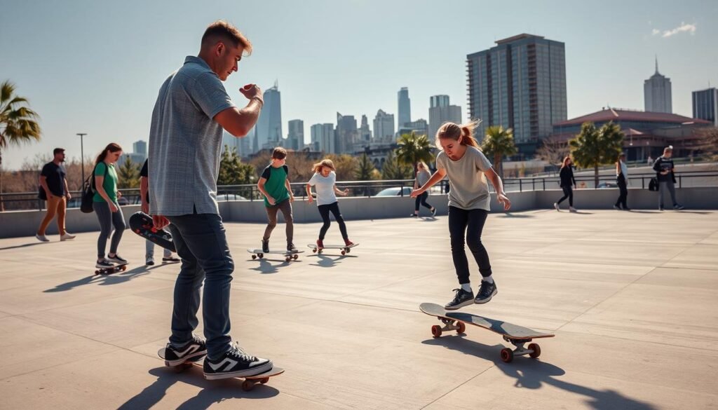 Skateboarding Lesson Formats