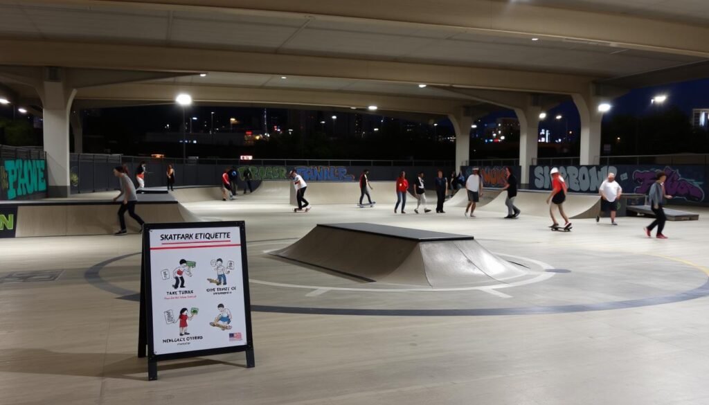 Skatepark Etiquette Guidelines