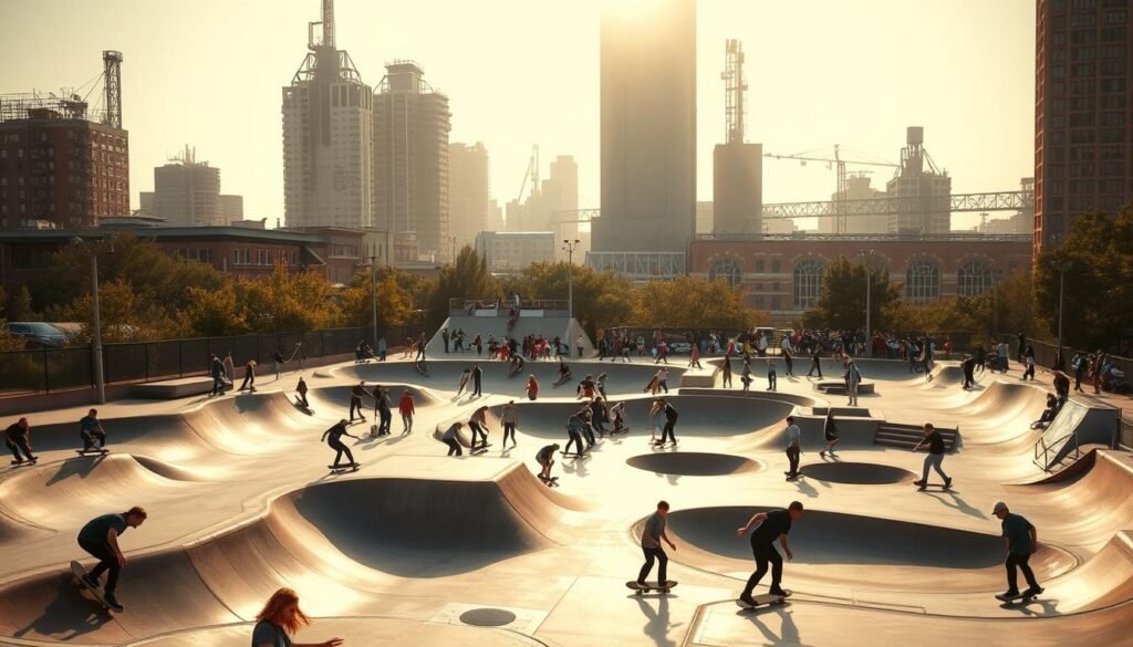 Skateparks and Skating Environments