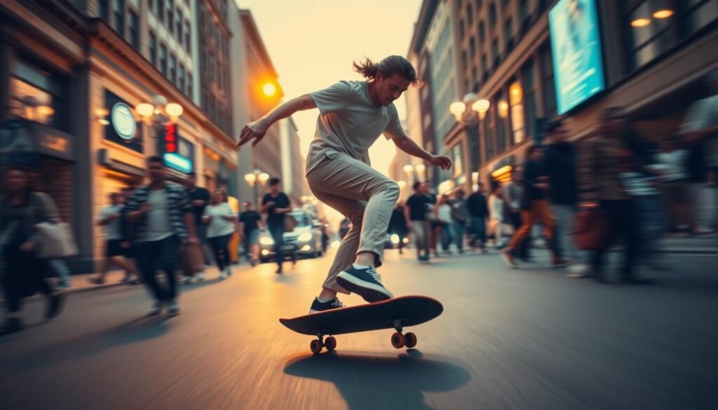 Street Skateboarding Speed Techniques